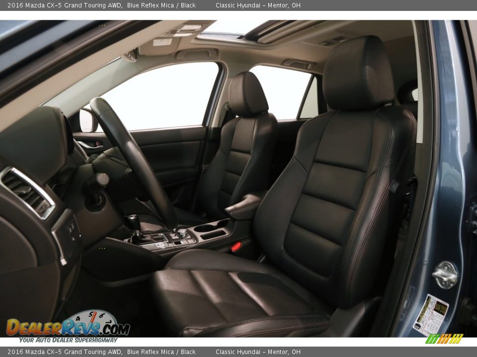 2016 Mazda CX-5 Grand Touring AWD Blue Reflex Mica / Black Photo #5