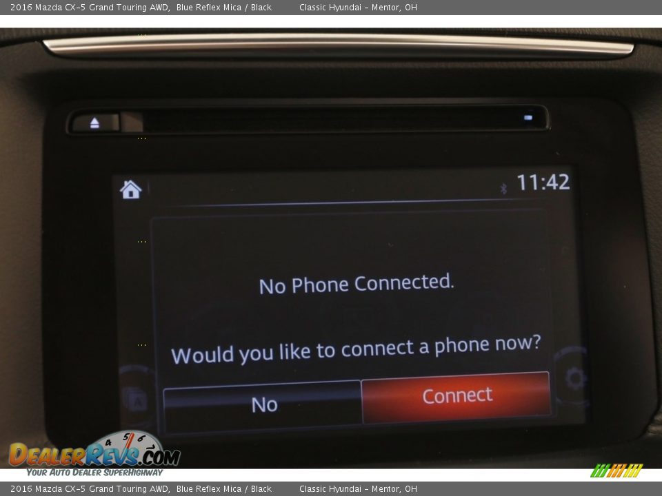 2016 Mazda CX-5 Grand Touring AWD Blue Reflex Mica / Black Photo #11