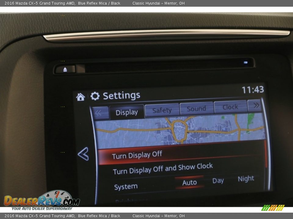 2016 Mazda CX-5 Grand Touring AWD Blue Reflex Mica / Black Photo #13