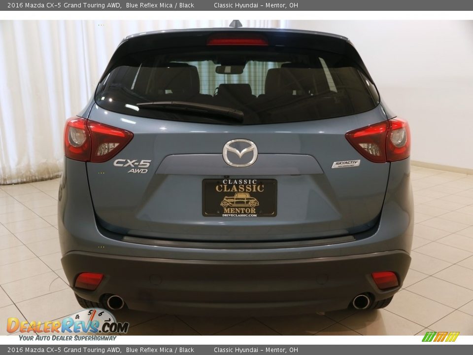 2016 Mazda CX-5 Grand Touring AWD Blue Reflex Mica / Black Photo #18