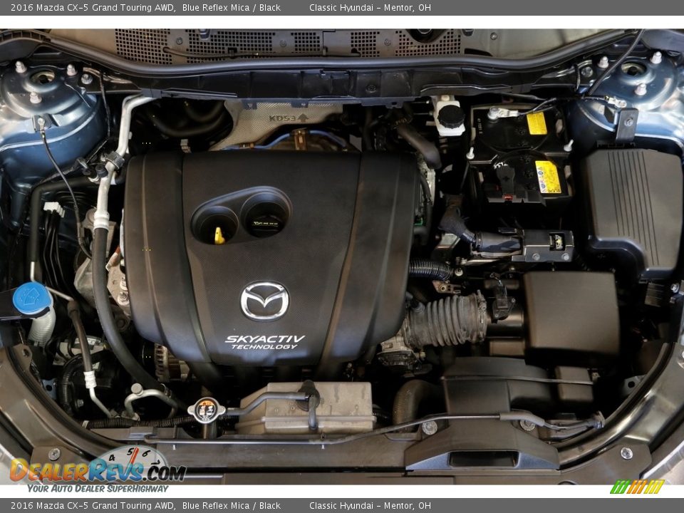 2016 Mazda CX-5 Grand Touring AWD Blue Reflex Mica / Black Photo #19