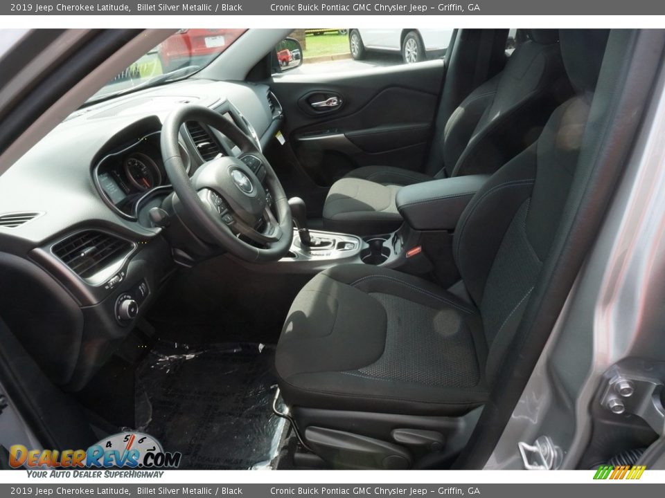 2019 Jeep Cherokee Latitude Billet Silver Metallic / Black Photo #4