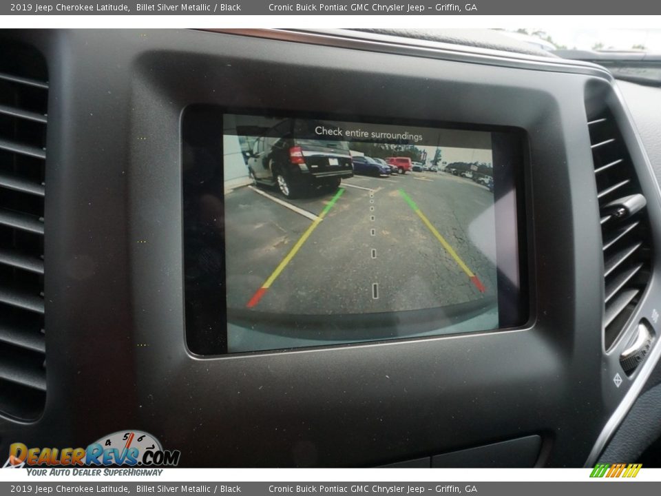 2019 Jeep Cherokee Latitude Billet Silver Metallic / Black Photo #6