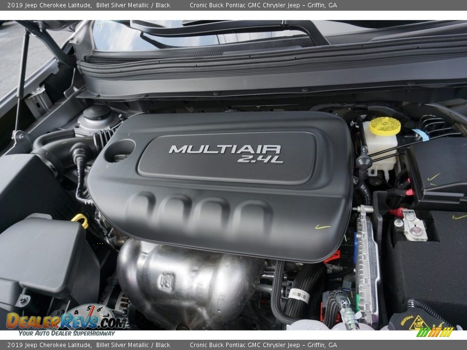 2019 Jeep Cherokee Latitude Billet Silver Metallic / Black Photo #9