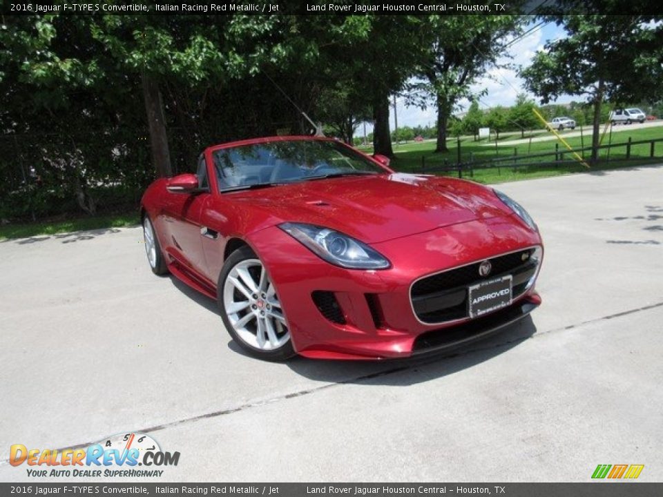 2016 Jaguar F-TYPE S Convertible Italian Racing Red Metallic / Jet Photo #1