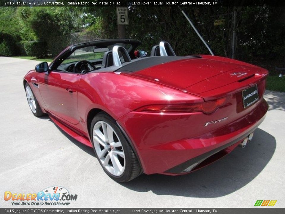 2016 Jaguar F-TYPE S Convertible Italian Racing Red Metallic / Jet Photo #2