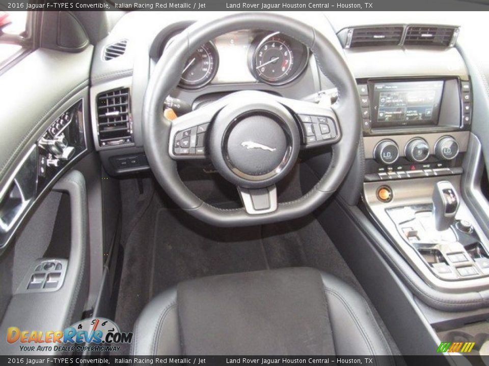 2016 Jaguar F-TYPE S Convertible Italian Racing Red Metallic / Jet Photo #14