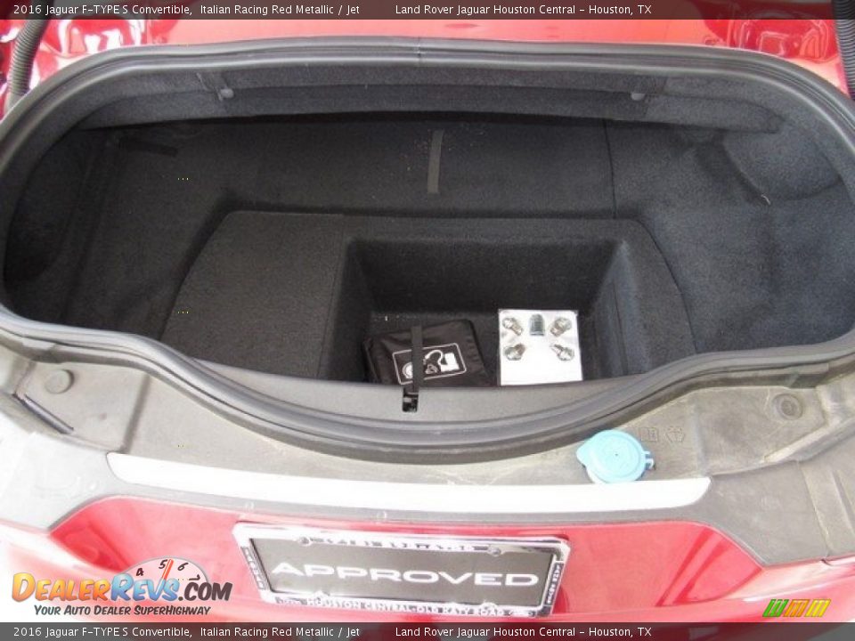 2016 Jaguar F-TYPE S Convertible Italian Racing Red Metallic / Jet Photo #18