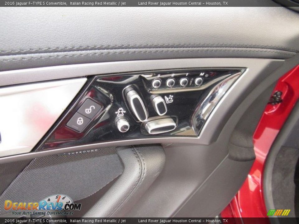 2016 Jaguar F-TYPE S Convertible Italian Racing Red Metallic / Jet Photo #20