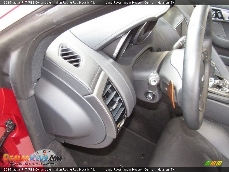 2016 Jaguar F-TYPE S Convertible Italian Racing Red Metallic / Jet Photo #23