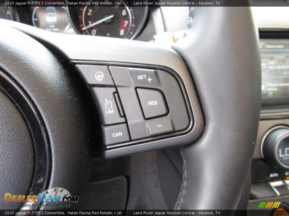 2016 Jaguar F-TYPE S Convertible Italian Racing Red Metallic / Jet Photo #25