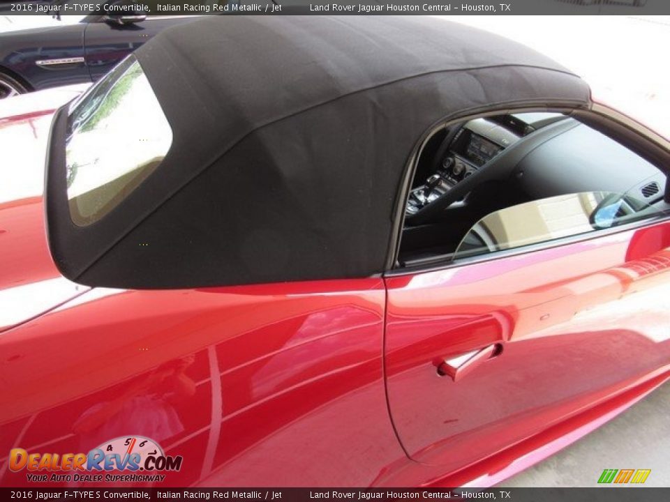 2016 Jaguar F-TYPE S Convertible Italian Racing Red Metallic / Jet Photo #33