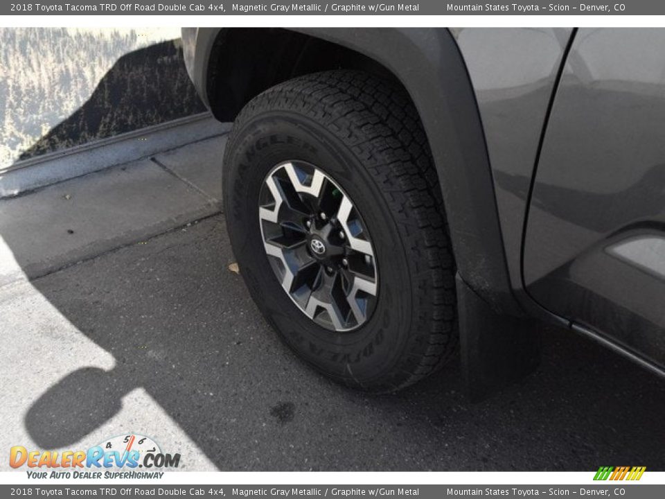 2018 Toyota Tacoma TRD Off Road Double Cab 4x4 Magnetic Gray Metallic / Graphite w/Gun Metal Photo #32