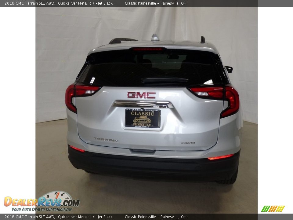 2018 GMC Terrain SLE AWD Quicksilver Metallic / ­Jet Black Photo #3