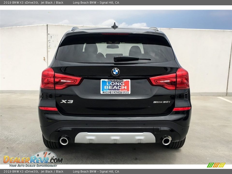 2019 BMW X3 sDrive30i Jet Black / Black Photo #4