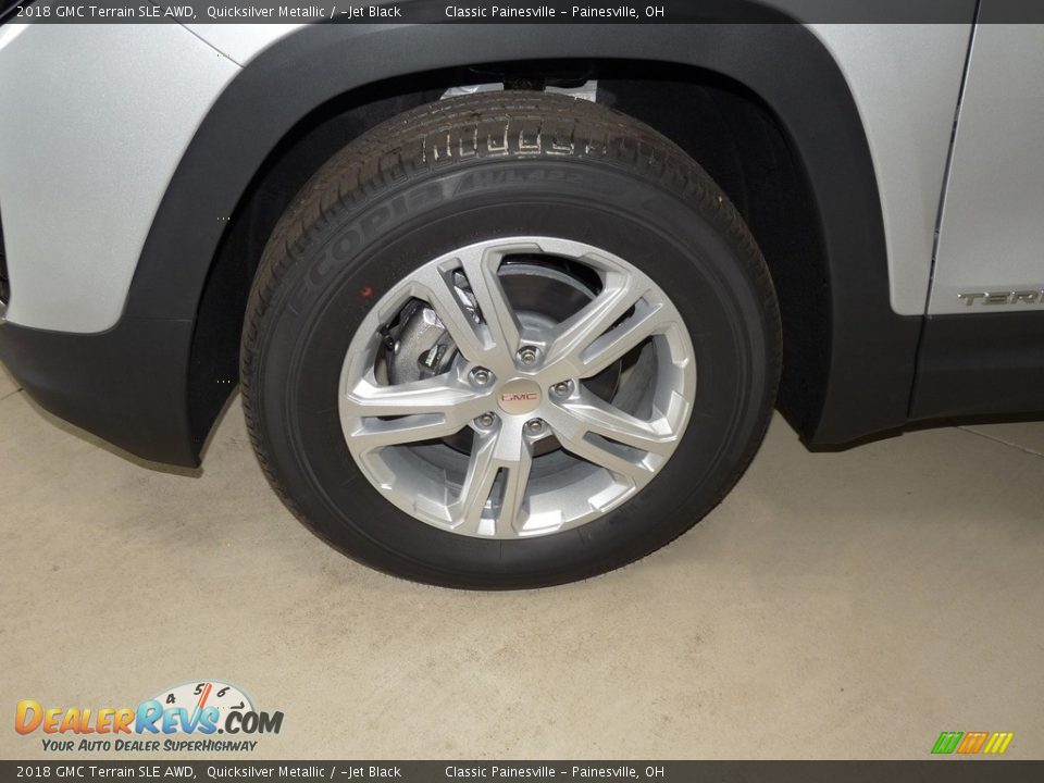 2018 GMC Terrain SLE AWD Quicksilver Metallic / ­Jet Black Photo #5