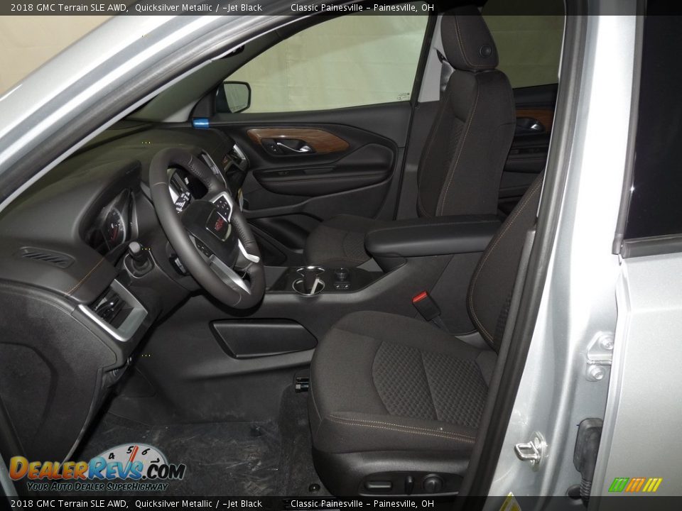2018 GMC Terrain SLE AWD Quicksilver Metallic / ­Jet Black Photo #6