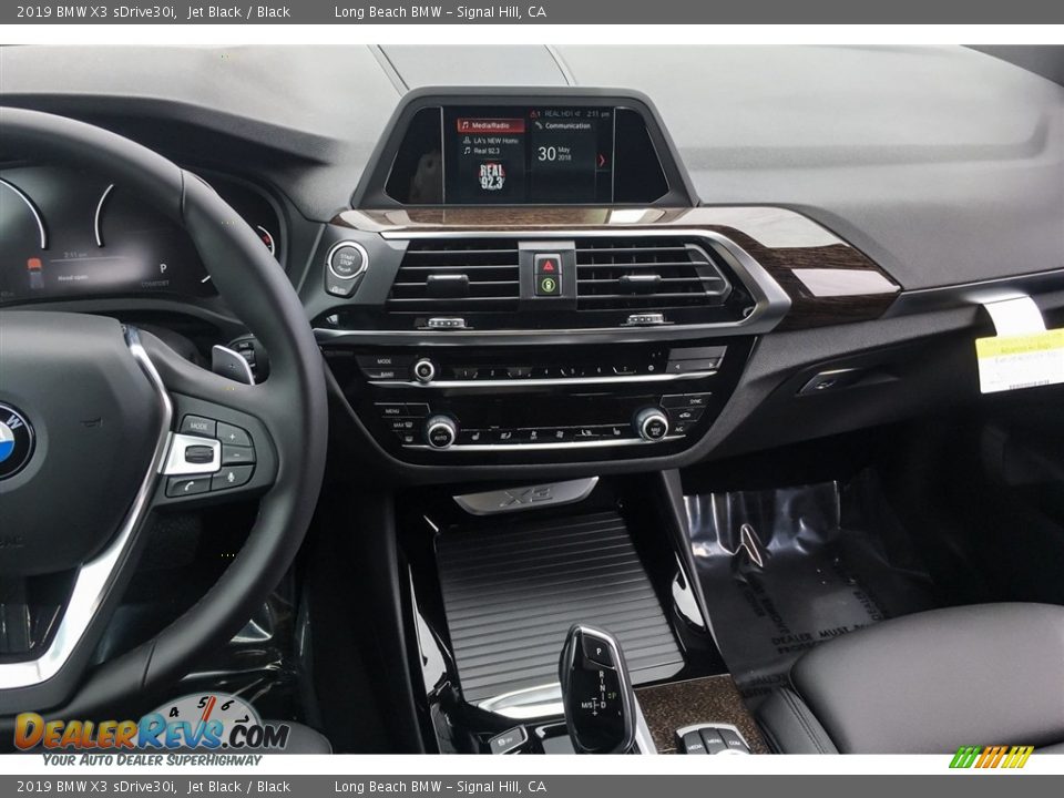 2019 BMW X3 sDrive30i Jet Black / Black Photo #6