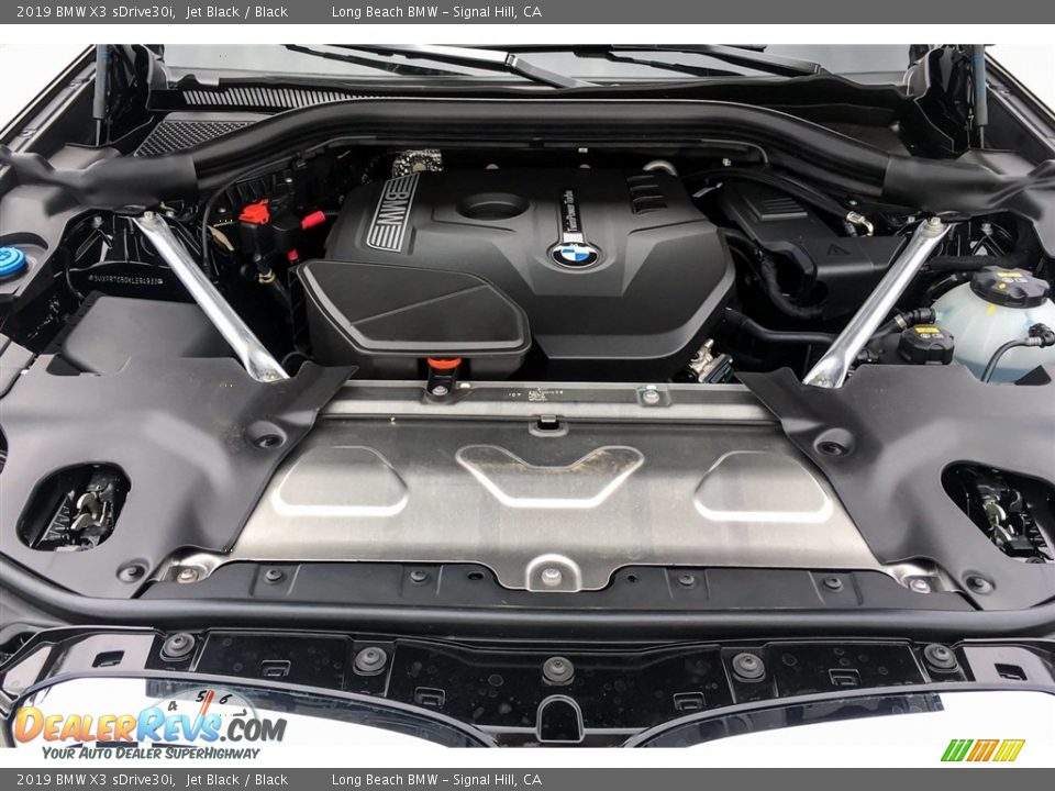 2019 BMW X3 sDrive30i Jet Black / Black Photo #8