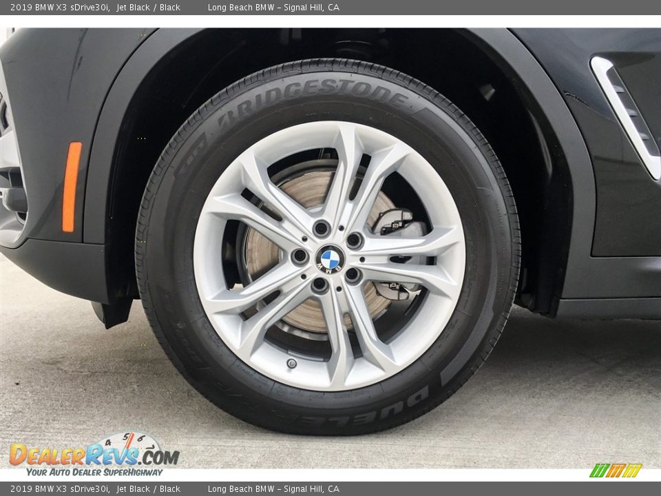 2019 BMW X3 sDrive30i Jet Black / Black Photo #9