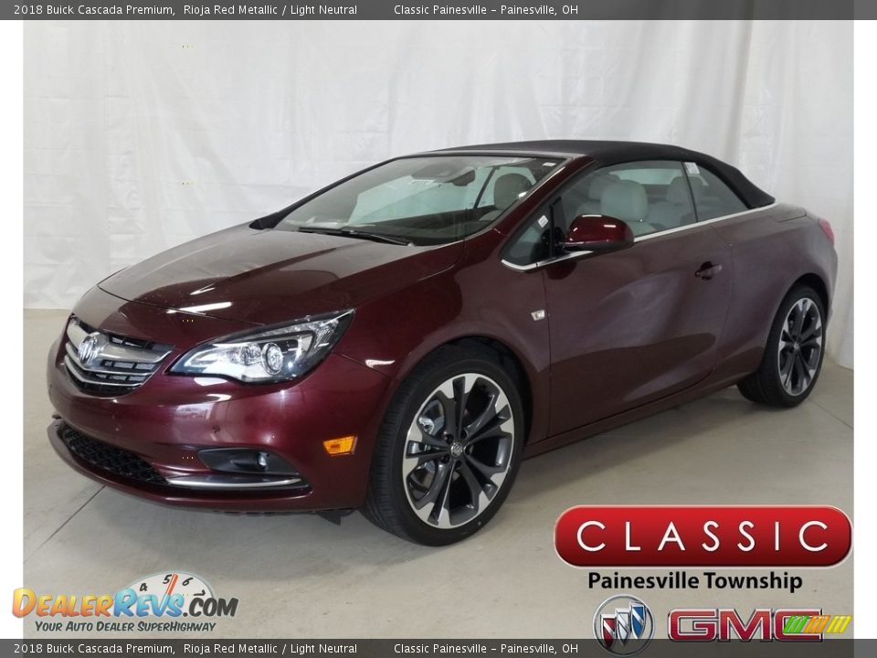 2018 Buick Cascada Premium Rioja Red Metallic / Light Neutral Photo #1