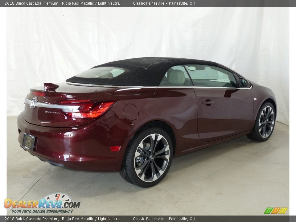 2018 Buick Cascada Premium Rioja Red Metallic / Light Neutral Photo #2