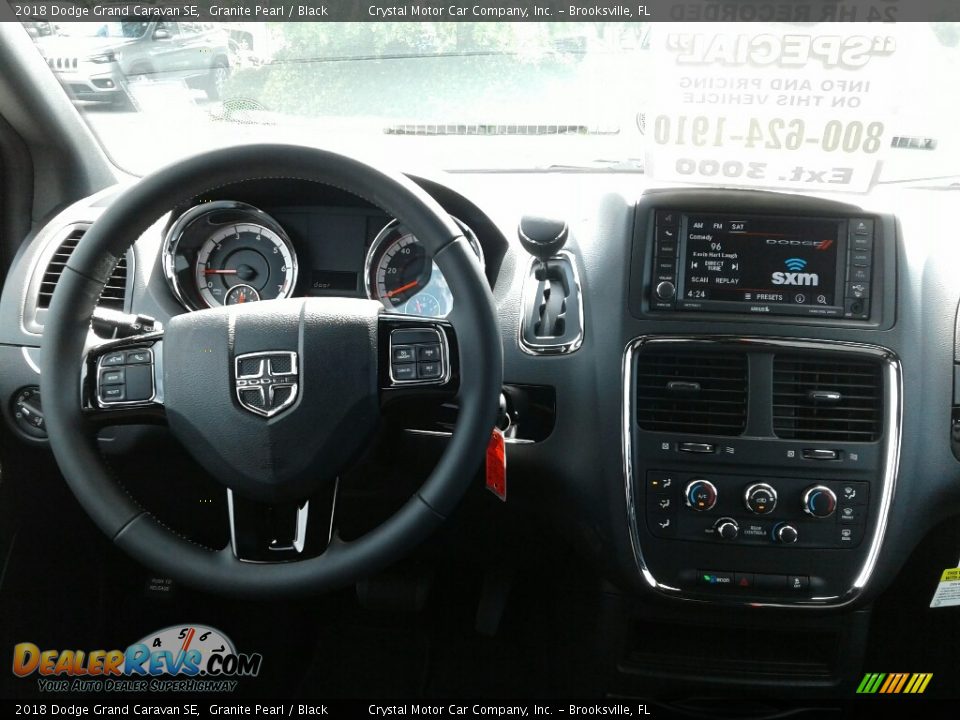 2018 Dodge Grand Caravan SE Granite Pearl / Black Photo #13