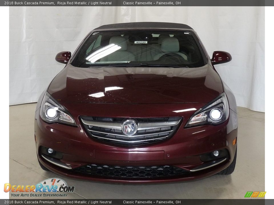 2018 Buick Cascada Premium Rioja Red Metallic / Light Neutral Photo #4