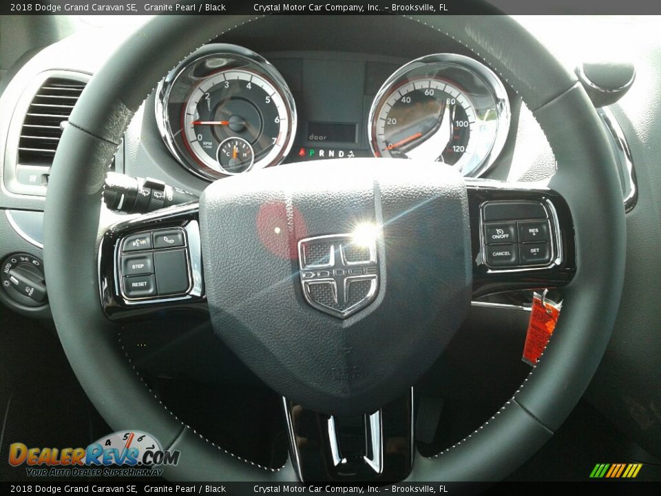 2018 Dodge Grand Caravan SE Granite Pearl / Black Photo #14