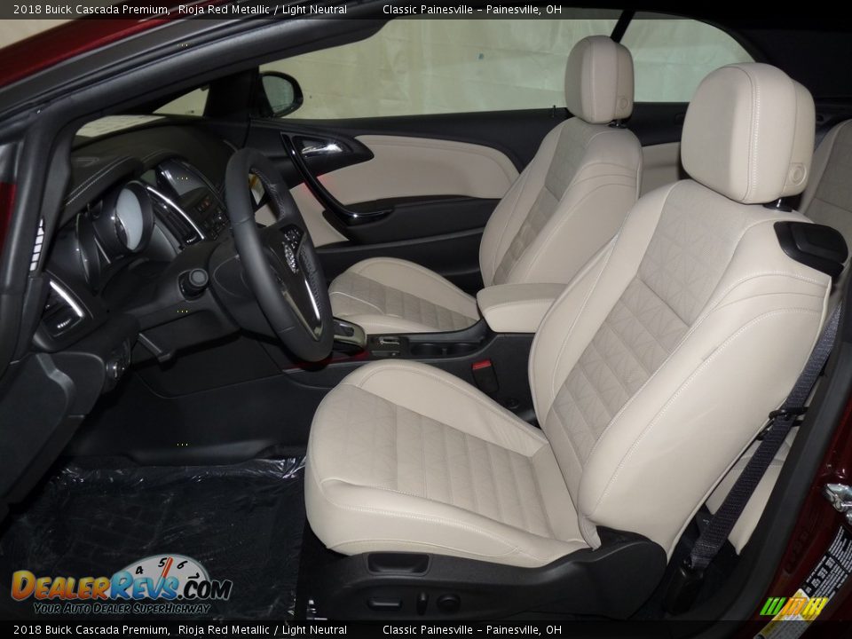 2018 Buick Cascada Premium Rioja Red Metallic / Light Neutral Photo #10