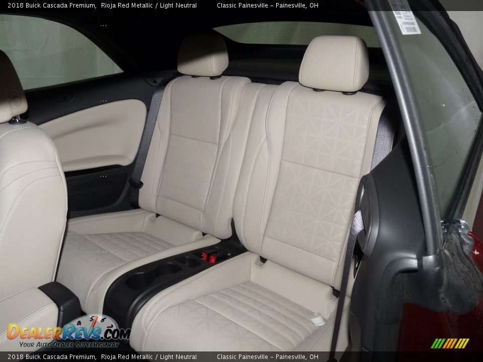 2018 Buick Cascada Premium Rioja Red Metallic / Light Neutral Photo #11