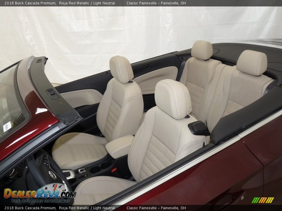 2018 Buick Cascada Premium Rioja Red Metallic / Light Neutral Photo #12