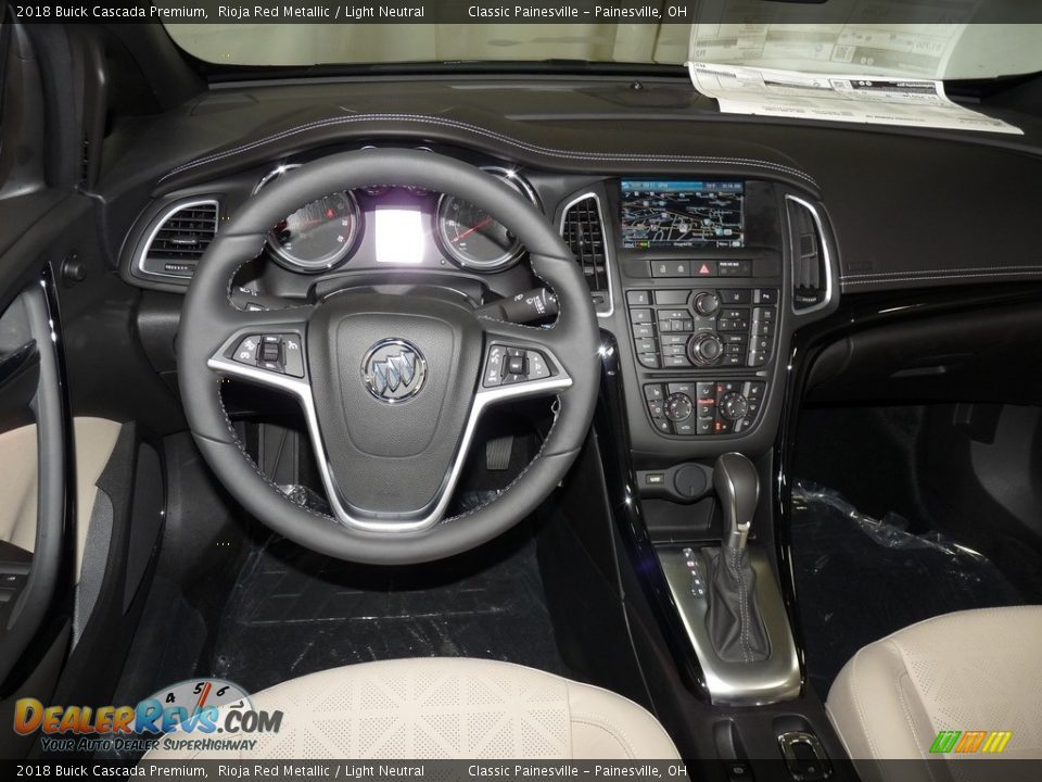 2018 Buick Cascada Premium Rioja Red Metallic / Light Neutral Photo #13