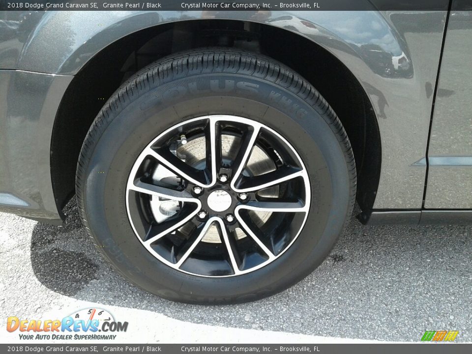 2018 Dodge Grand Caravan SE Granite Pearl / Black Photo #22
