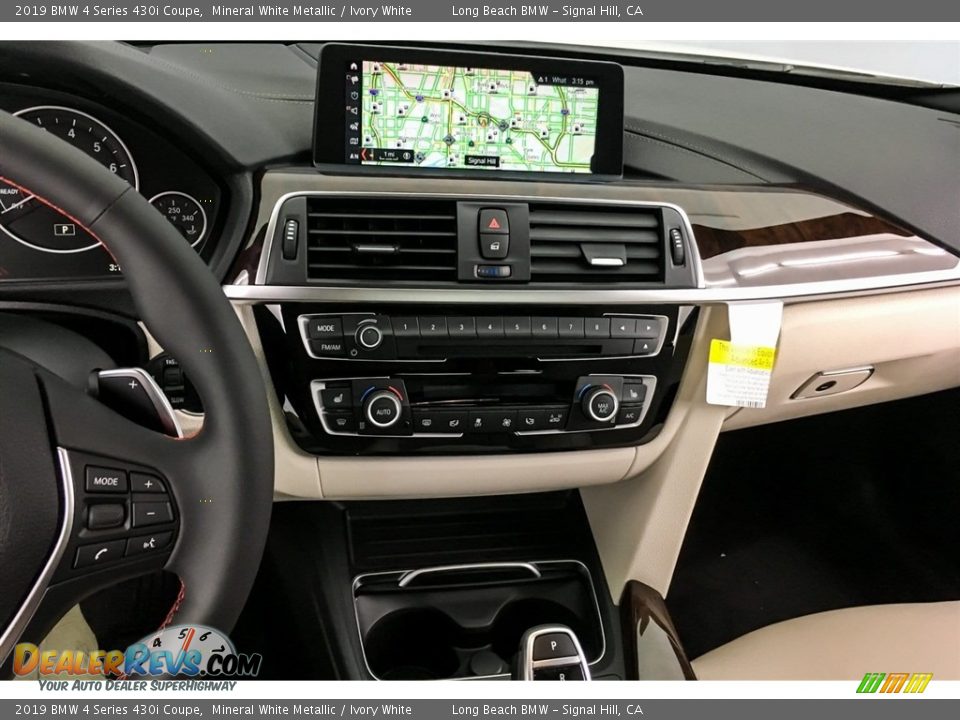 2019 BMW 4 Series 430i Coupe Mineral White Metallic / Ivory White Photo #6