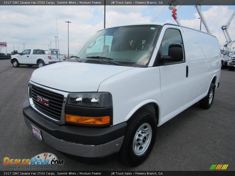 2017 GMC Savana Van 2500 Cargo Summit White / Medium Pewter Photo #1