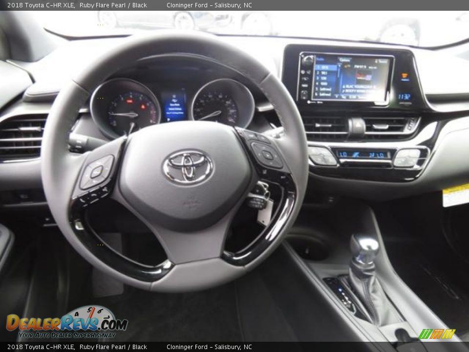 2018 Toyota C-HR XLE Ruby Flare Pearl / Black Photo #5