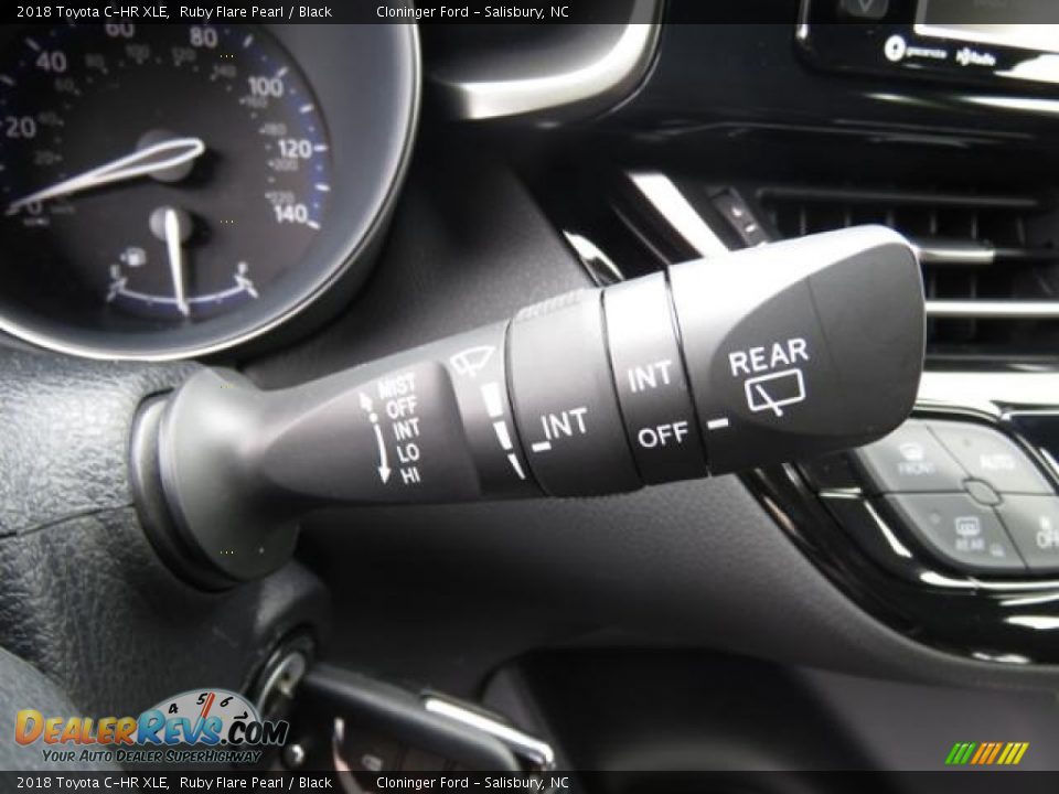 2018 Toyota C-HR XLE Ruby Flare Pearl / Black Photo #15