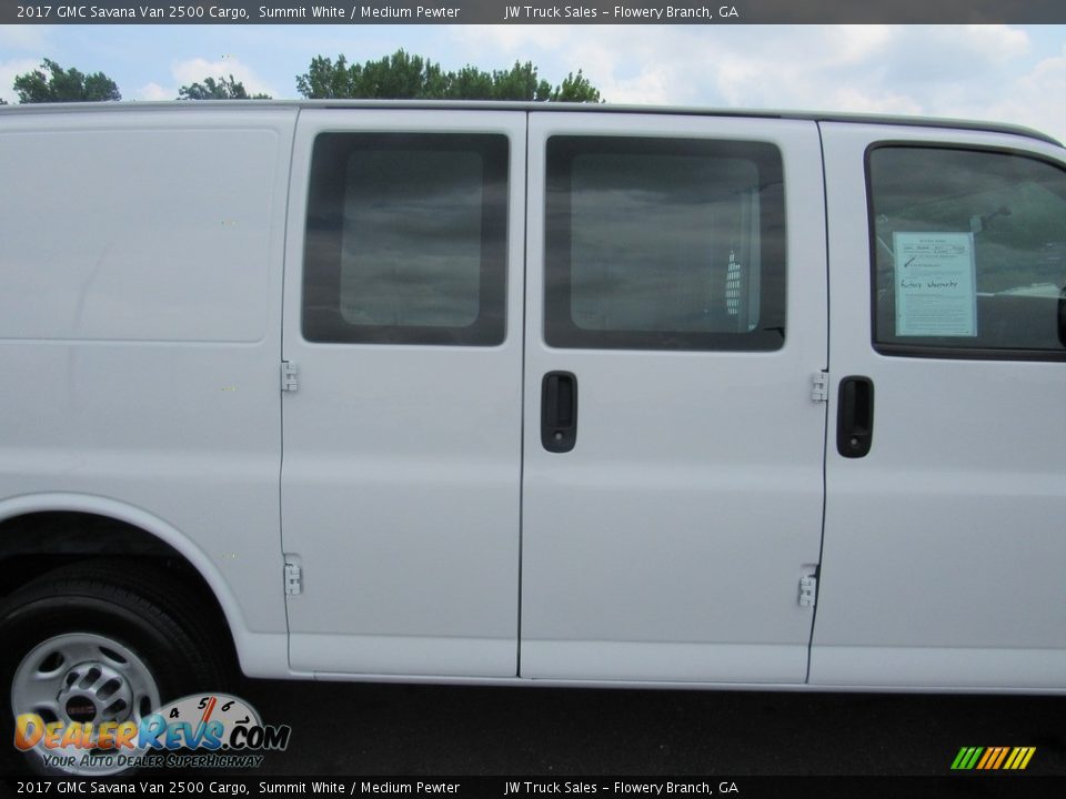 2017 GMC Savana Van 2500 Cargo Summit White / Medium Pewter Photo #14