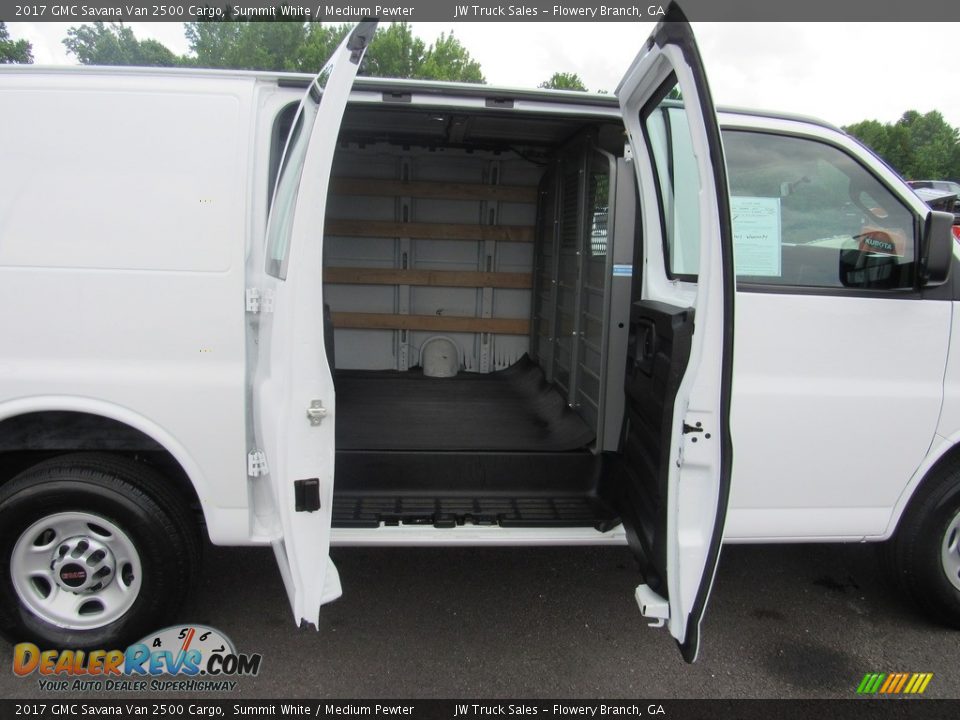 2017 GMC Savana Van 2500 Cargo Summit White / Medium Pewter Photo #15