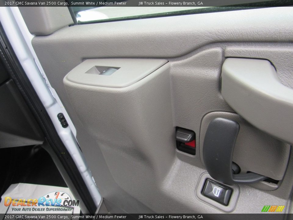 2017 GMC Savana Van 2500 Cargo Summit White / Medium Pewter Photo #19