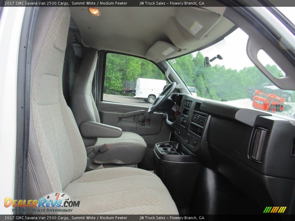 2017 GMC Savana Van 2500 Cargo Summit White / Medium Pewter Photo #21