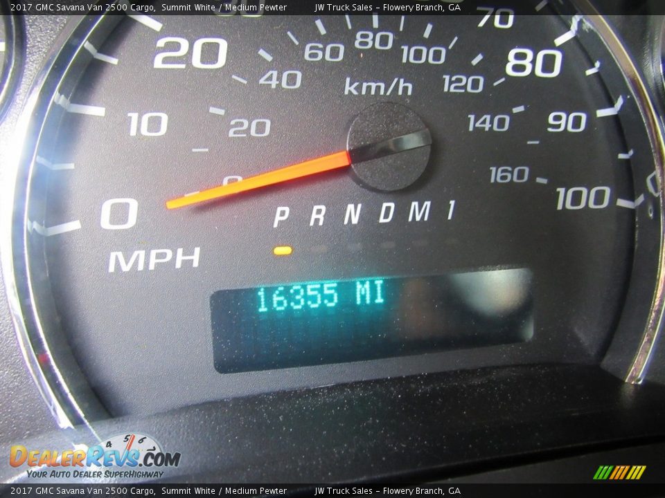 2017 GMC Savana Van 2500 Cargo Summit White / Medium Pewter Photo #31