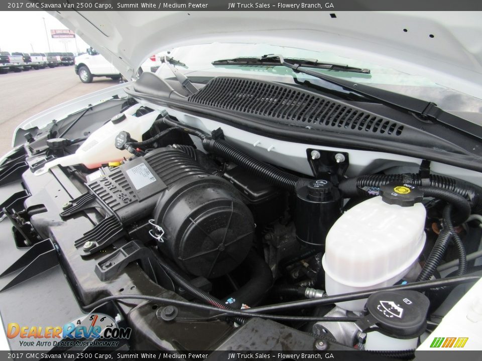 2017 GMC Savana Van 2500 Cargo Summit White / Medium Pewter Photo #35