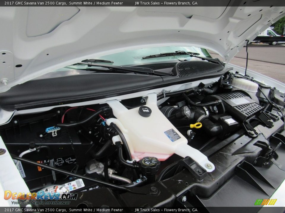 2017 GMC Savana Van 2500 Cargo Summit White / Medium Pewter Photo #36