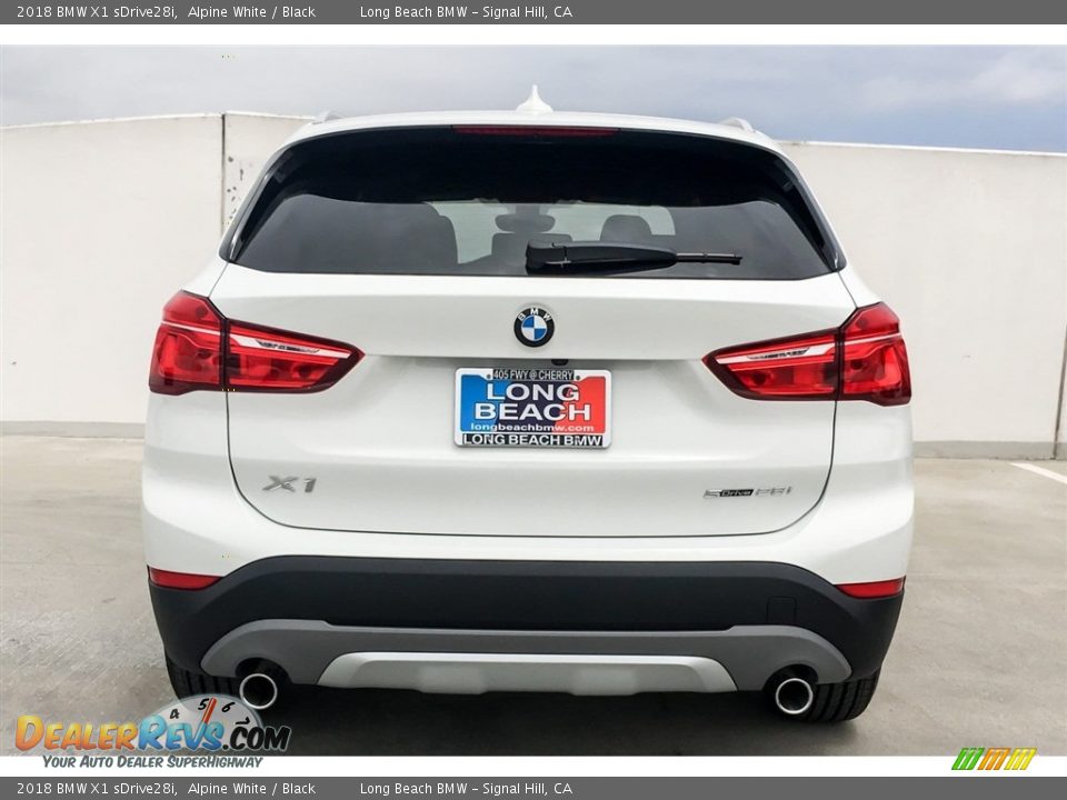 2018 BMW X1 sDrive28i Alpine White / Black Photo #4