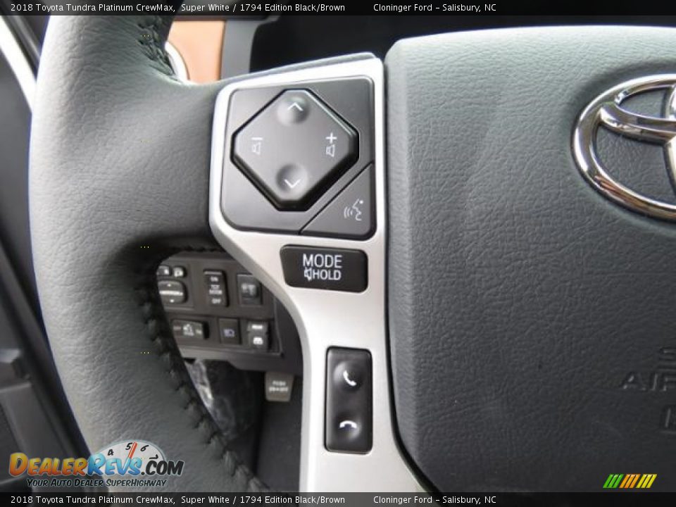 Controls of 2018 Toyota Tundra Platinum CrewMax Photo #13