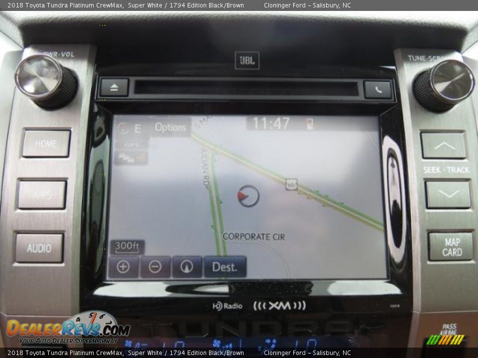 Navigation of 2018 Toyota Tundra Platinum CrewMax Photo #22