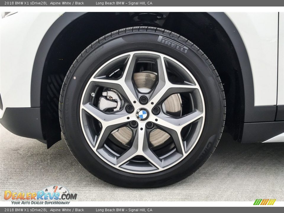 2018 BMW X1 sDrive28i Alpine White / Black Photo #9