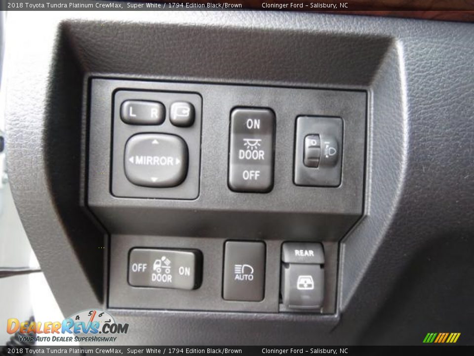Controls of 2018 Toyota Tundra Platinum CrewMax Photo #24